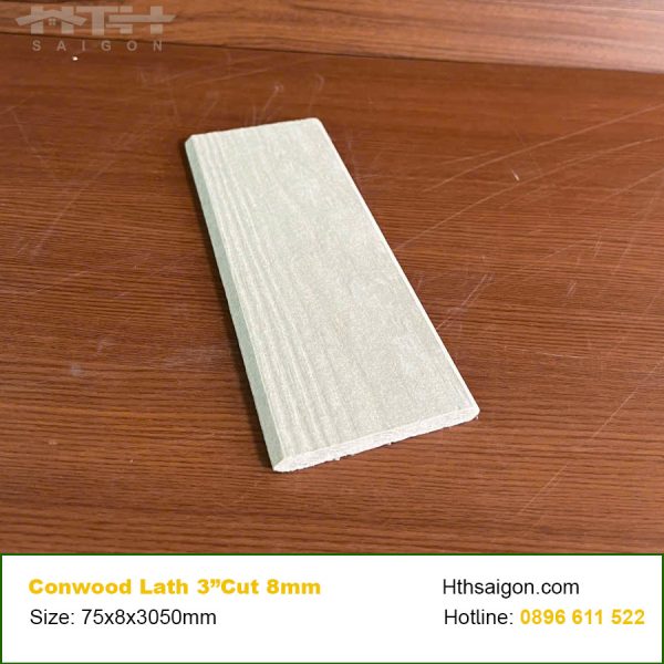 Conwood Lath 3 cut 8mm vân gỗ hình 2