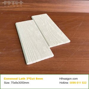 Conwood Lath 3 cut 8mm vân gỗ hình 3