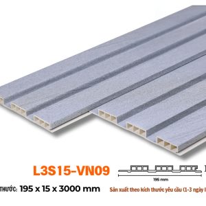 Lam 3 sóng 15mm màu bê tông L3S15-09 hình 2