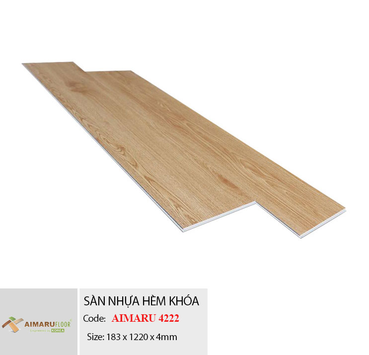 sàn nhựa giả gỗ aimaru