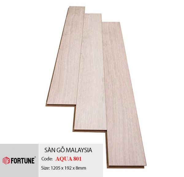 sàn gỗ fortune aqua 801