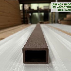 Lam hộp ngoài trời 40x60 coffee hình 2