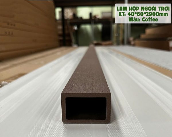 Lam hộp ngoài trời 40x60 coffee hình 2