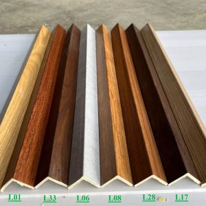 Nẹp V25 nhựa giả gỗ