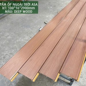 Tấm ốp ngoài trời ASA màu deep wood