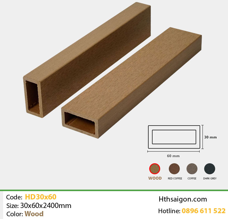 Thanh lam HD30x60 Wood hình 1