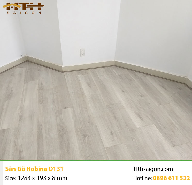 Hoàn thiện công trình sàn gỗ Robina O131 hình 4