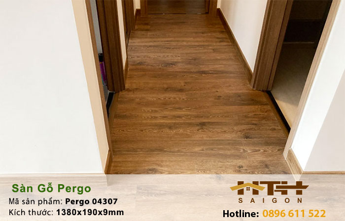Hình ảnh công trình sàn gỗ Pergo 04307 hình 1