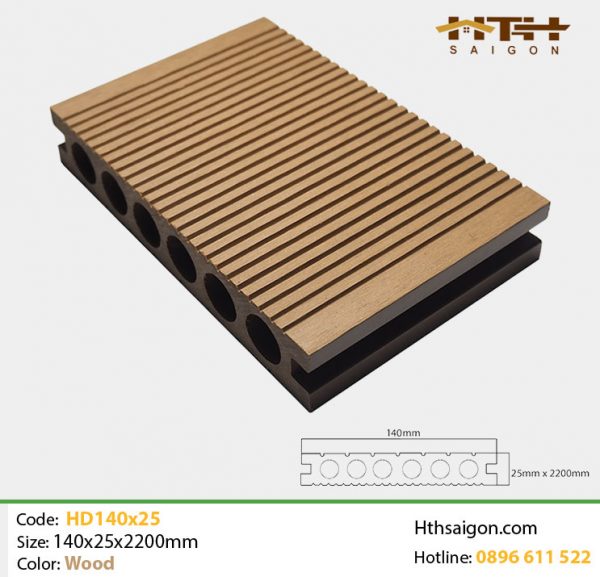 Sàn HD140x25-6R Wood hình 1