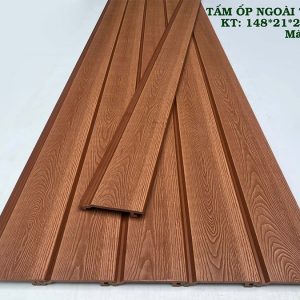 Tấm ốp ngoài trời 3D màu wood