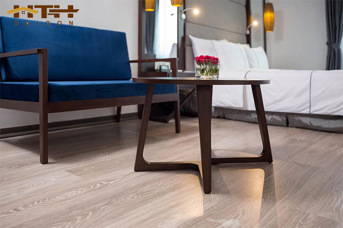 Công trình lắp sàn gỗ Invoar IV320 cho khách sạn