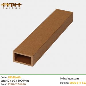 Lam gỗ nhựa HD40x60 Vibrant Yellow