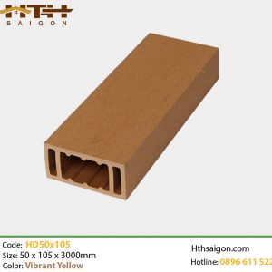 Lam gỗ nhựa HD50x105 vibrant Yellow