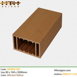 Lam gỗ nhựa HD80x160 vibrant Yellow