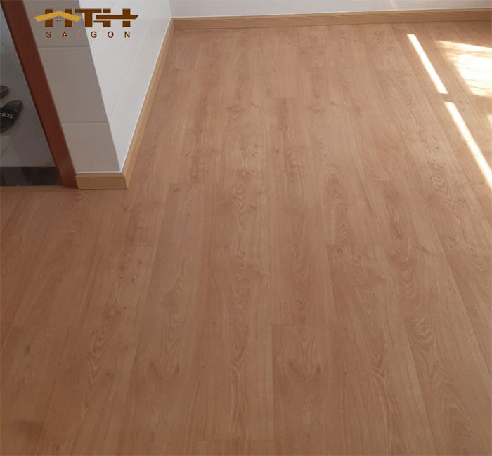 Hình ảnh công trình sàn gỗ Binyl nhập khẩu Đức