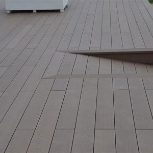 Sàn gỗ nhựa HD145x25 Grey hình 2