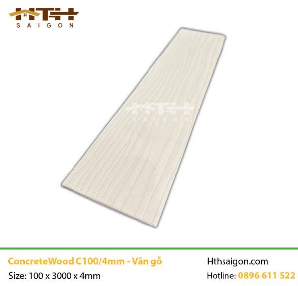 Concrete Wood C100 4mm vân gỗ
