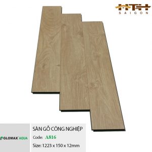 Sàn gỗ Glomax Aqua cốt xanh A816