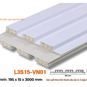 Lam 3 sóng 15mm sồi trắng L3S15-01 hình 3