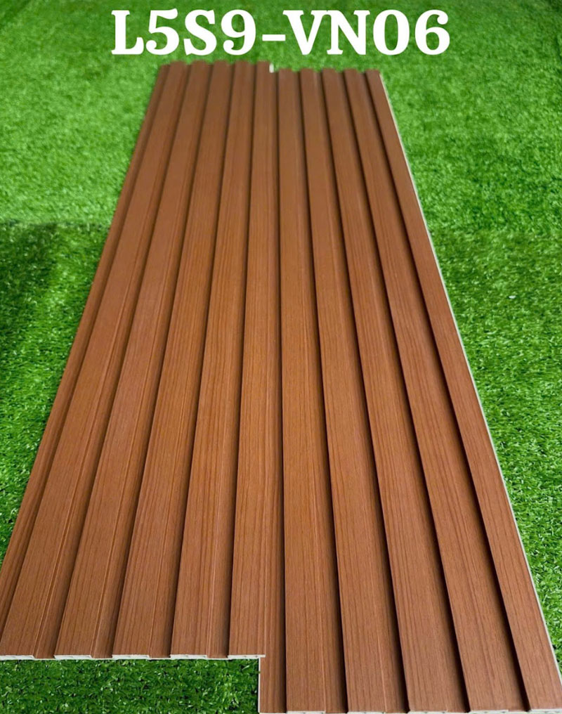 Lam 5 sóng nhựa màu Coffee VN06