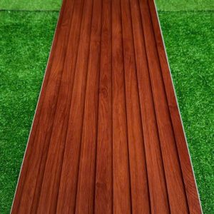 Lam 5 sóng nhựa màu gỗ đỏ VN08