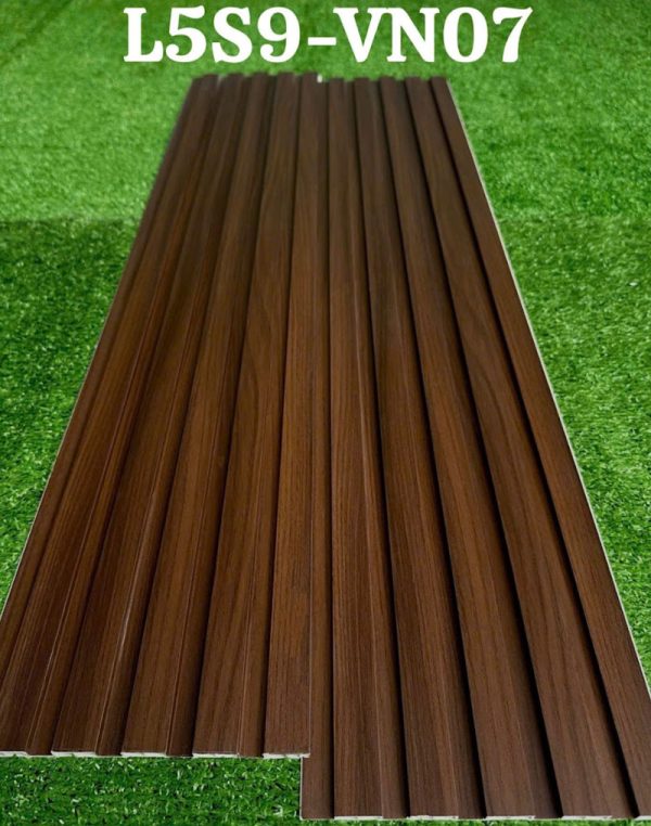 Lam 5 sóng nhựa màu Walnut VN07