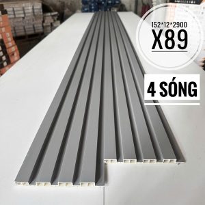 Lam 4 sóng nhựa màu X89