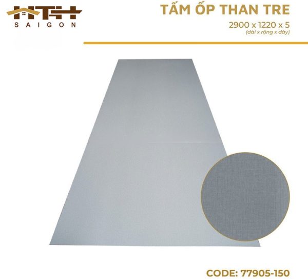 Tấm ốp than tre vân vải 77909-150