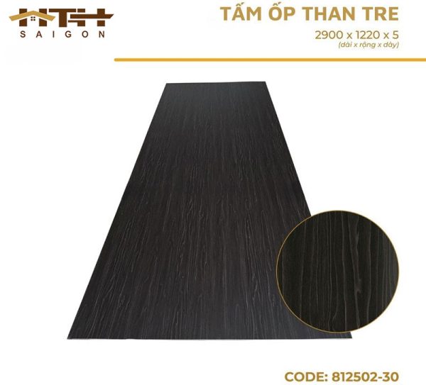 Tấm ốp than tre vân gỗ 812502-30