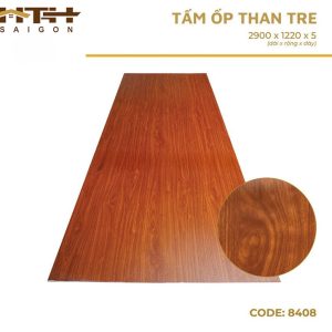 Tấm ốp than tre vân gỗ 8408