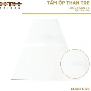 Tấm ốp than tre vân vải G129