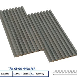 Tấm ốp 8 sóng ASA Light Grey