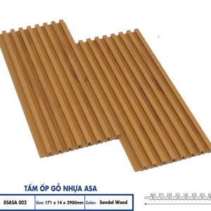 Tấm ốp 8 sóng ASA Sandal Wood